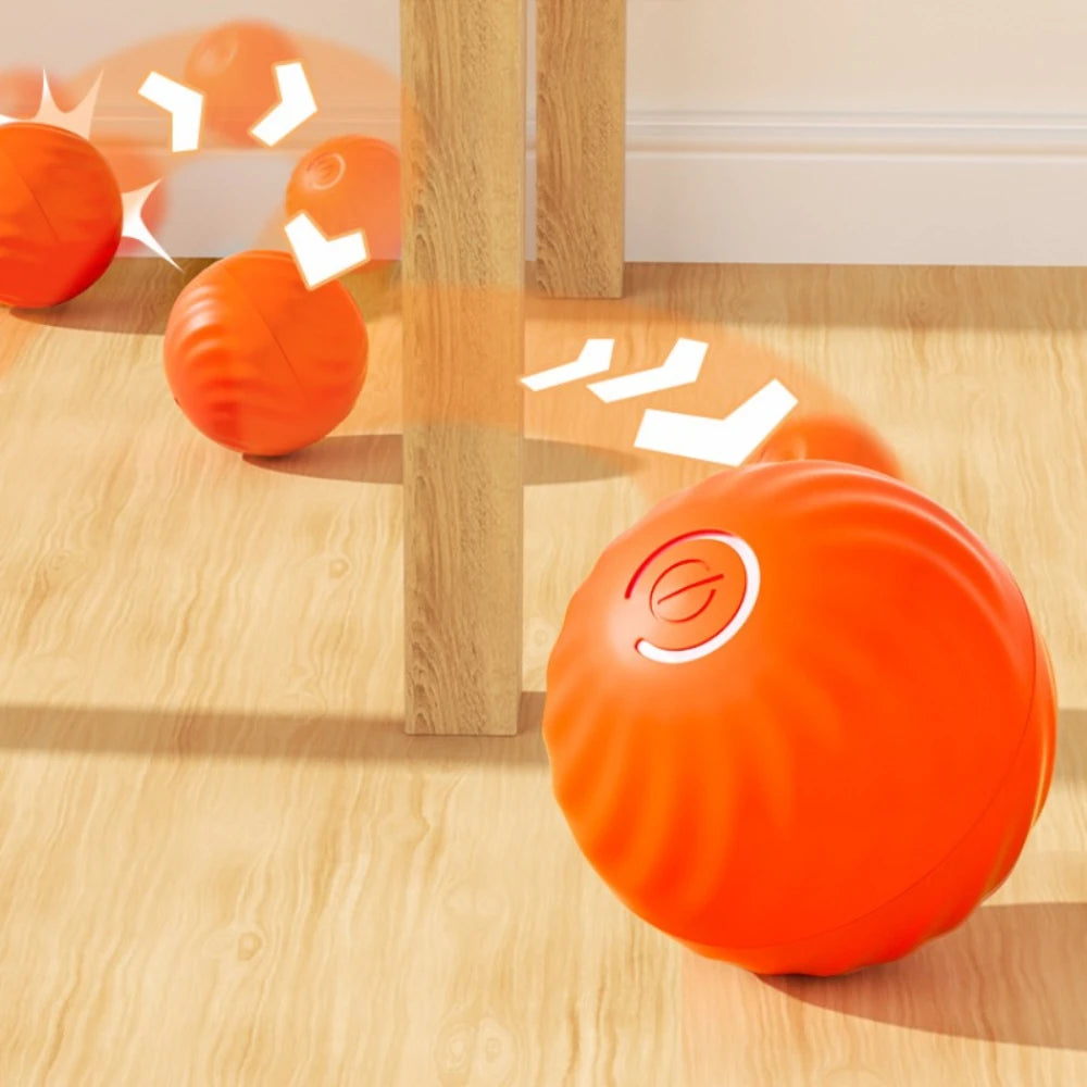 La pelota interactiva recargable USB Fur para perros