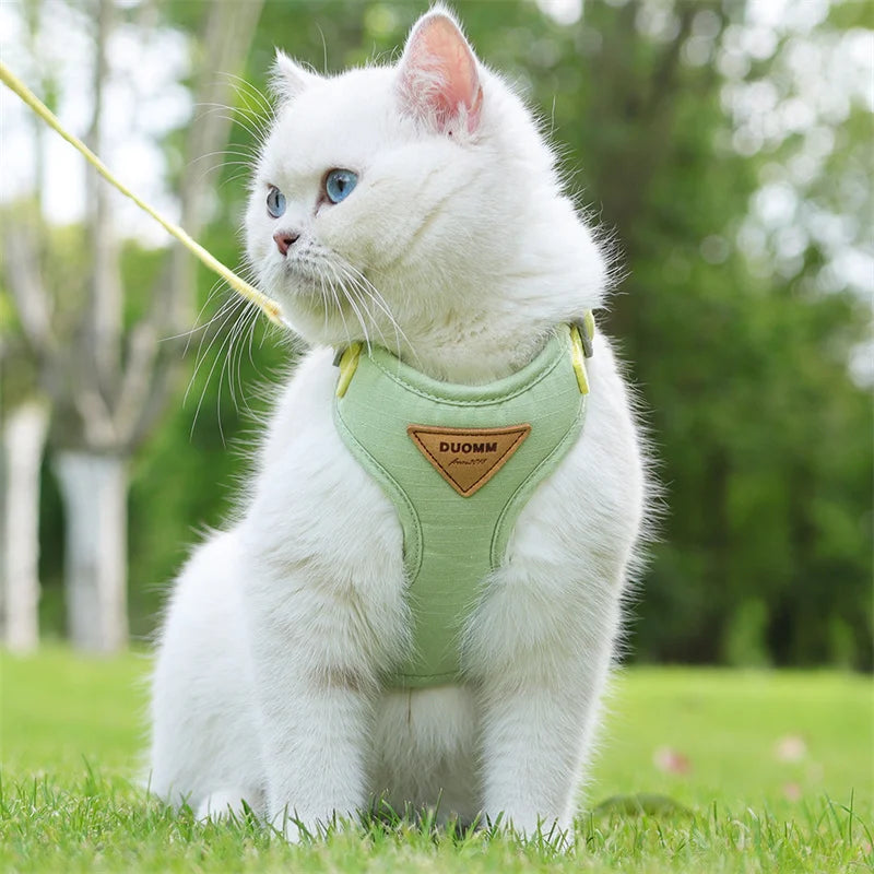 El set de arnés y correa transpirable para perros y gatos Fur