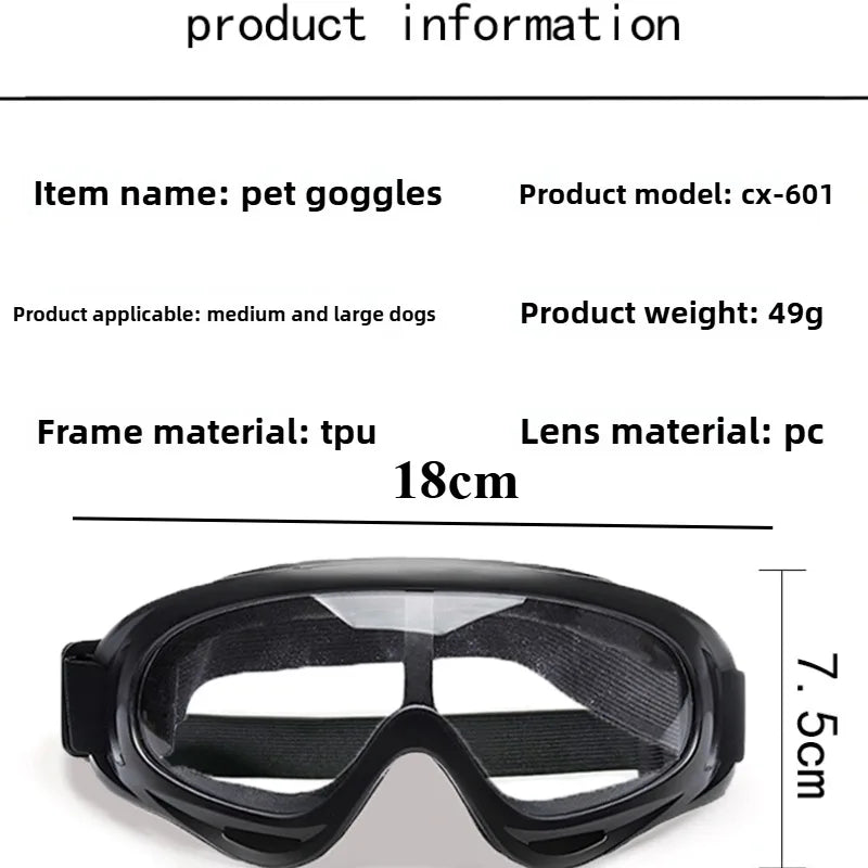 Las gafas de sol para perros con protección UV Fur