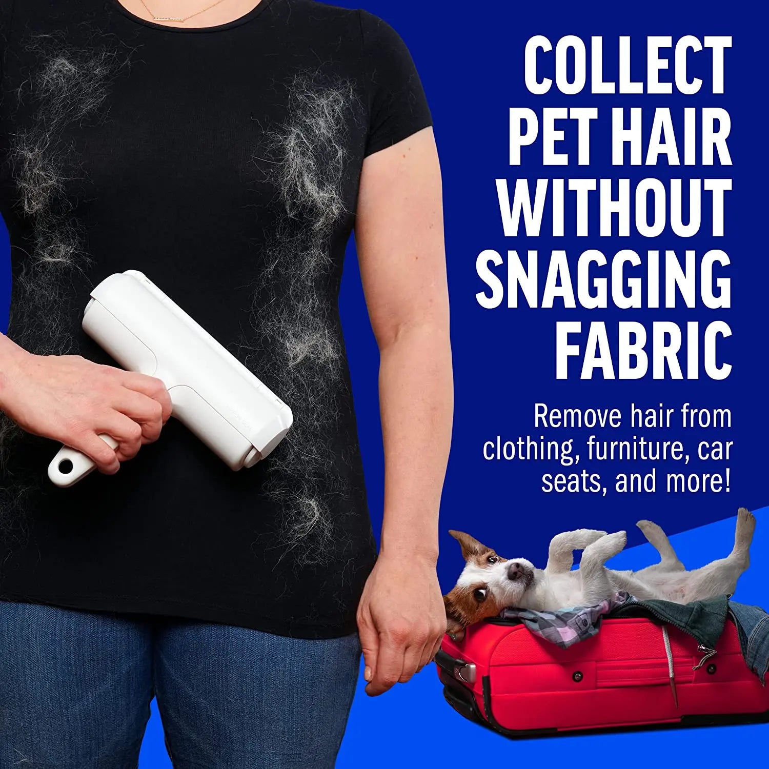 The Fur Self-Cleaning Pet Hair Remover Roller