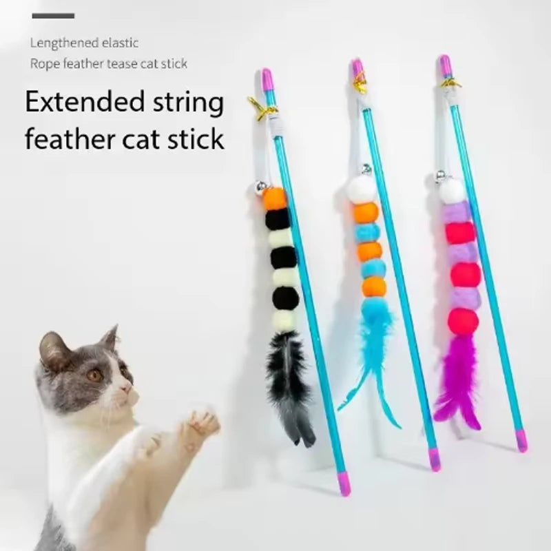 La varita de juguete para gatos Fur Feather Bell