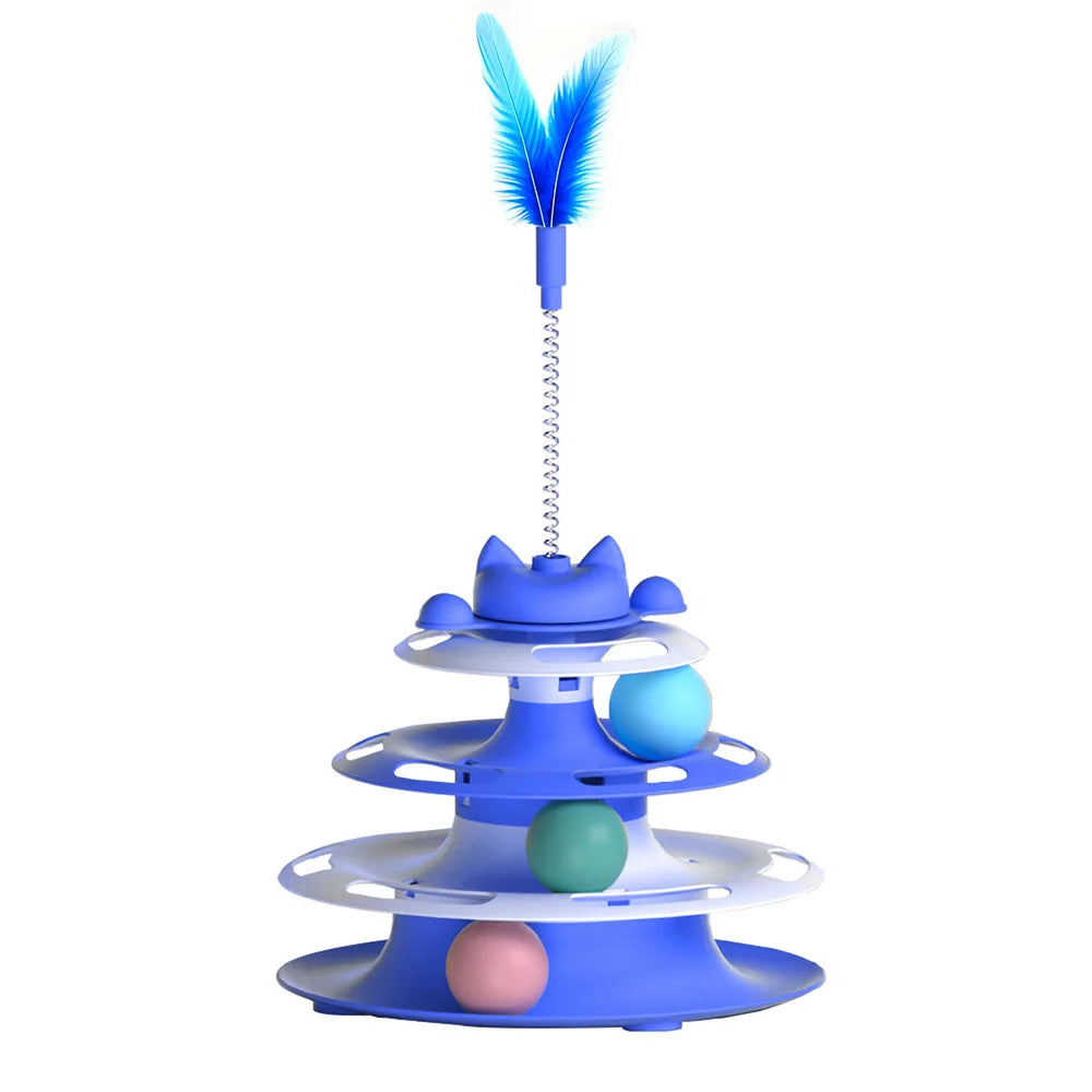 El juego de juguetes Fur Interactive Cat Turntable