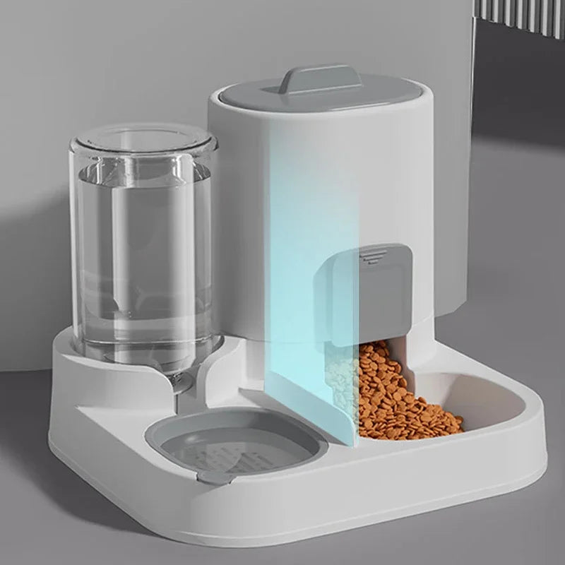 El cuenco 2 en 1 para comida y agua de mascotas Fur