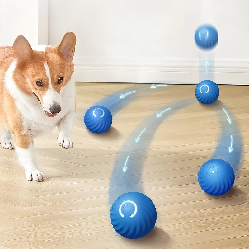 La pelota interactiva recargable USB Fur para perros