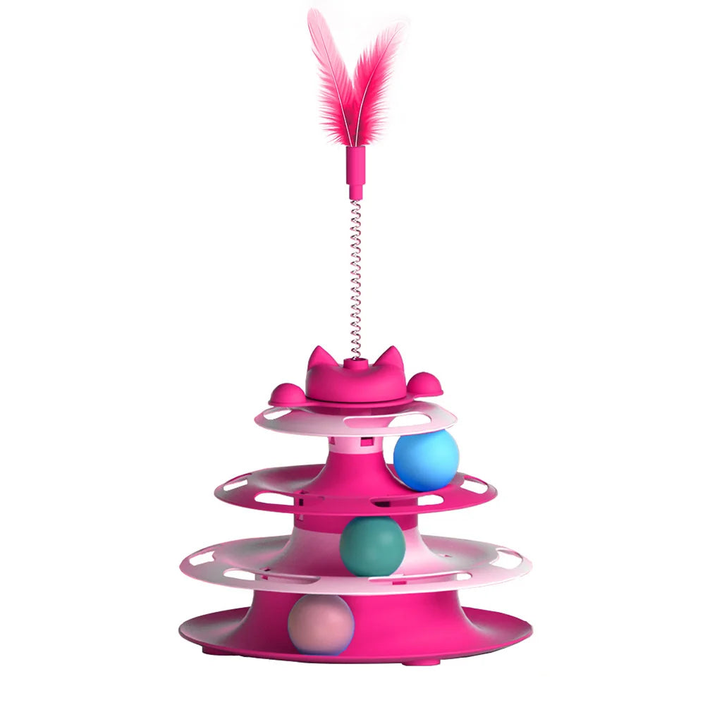 El juego de juguetes Fur Interactive Cat Turntable