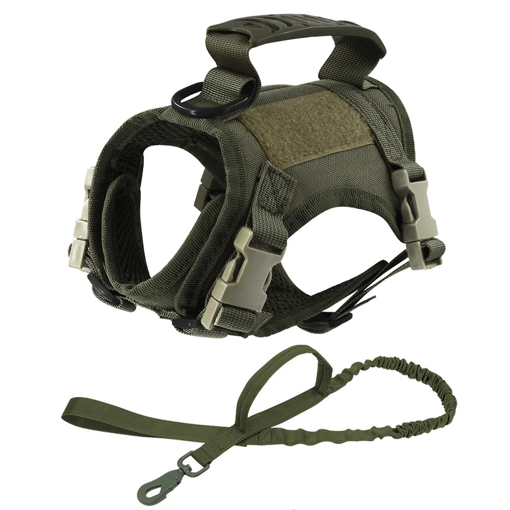 El chaleco arnés táctico anti-escape para gatos The Fur