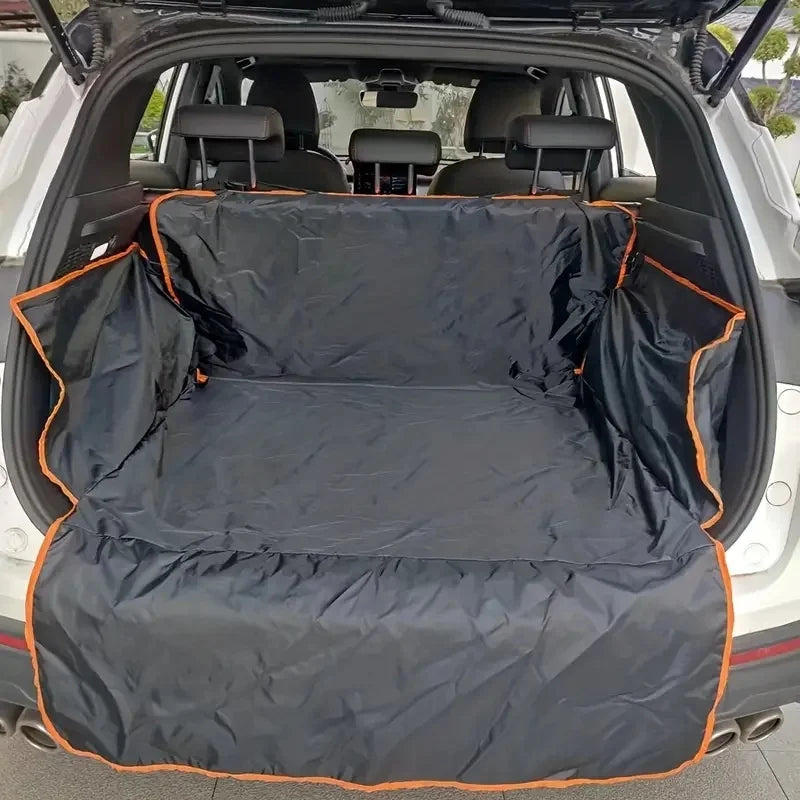 La Alfombrilla Antideslizante de Pelo para Maletero de Mascotas para SUV y Coches