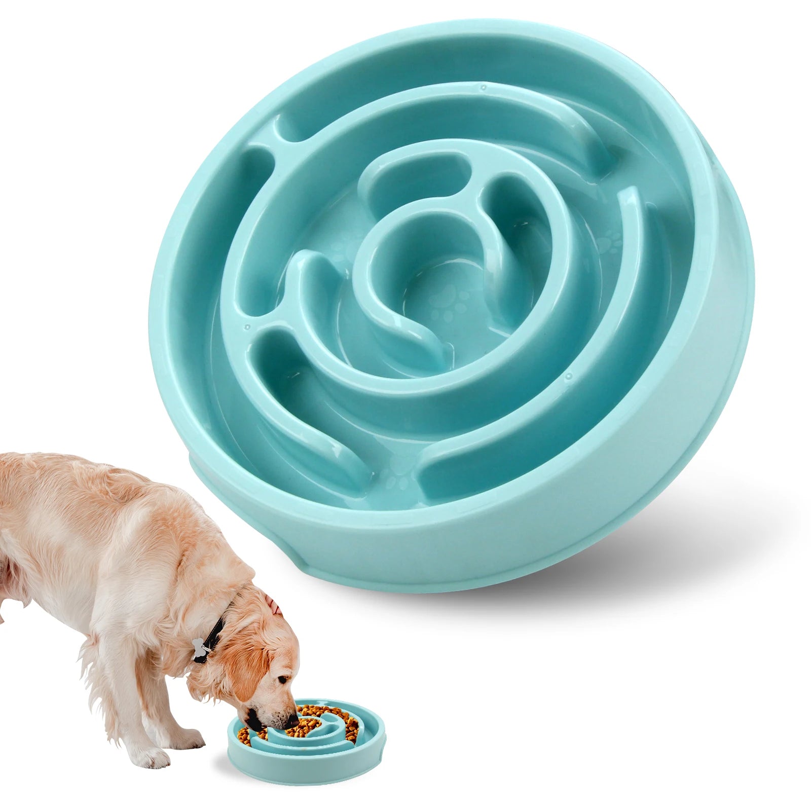 El comedero lento antiglotonería para perros Fur