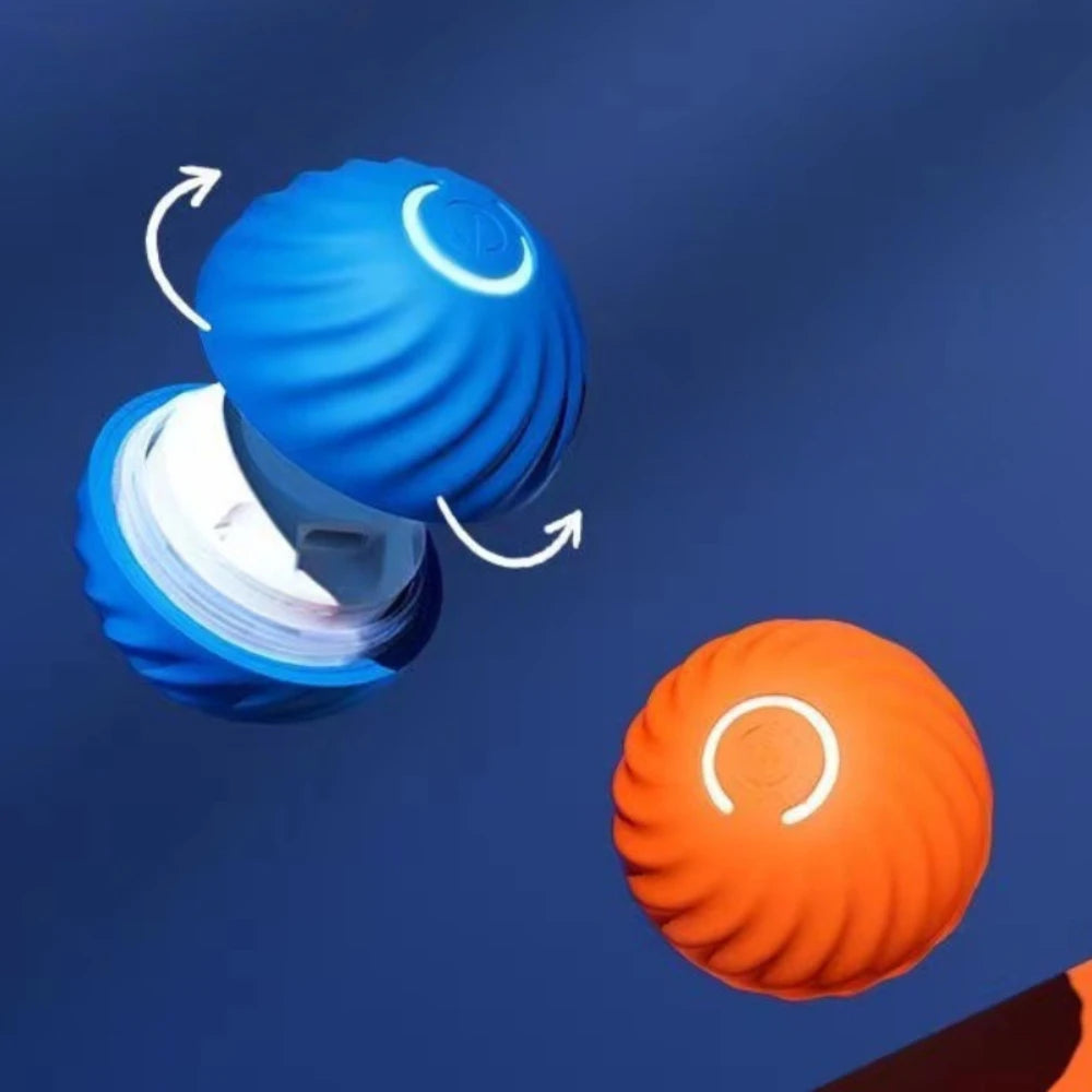 La pelota interactiva recargable USB Fur para perros