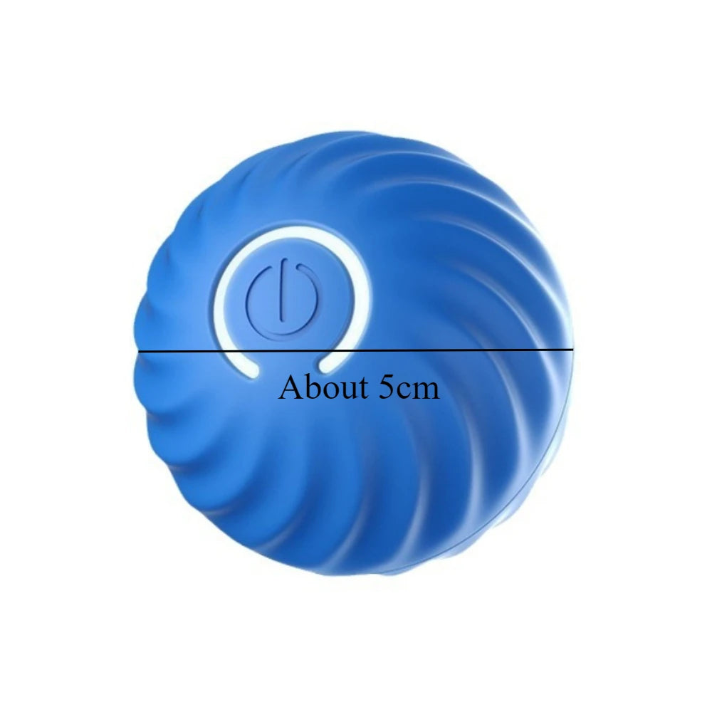 La pelota interactiva recargable USB Fur para perros